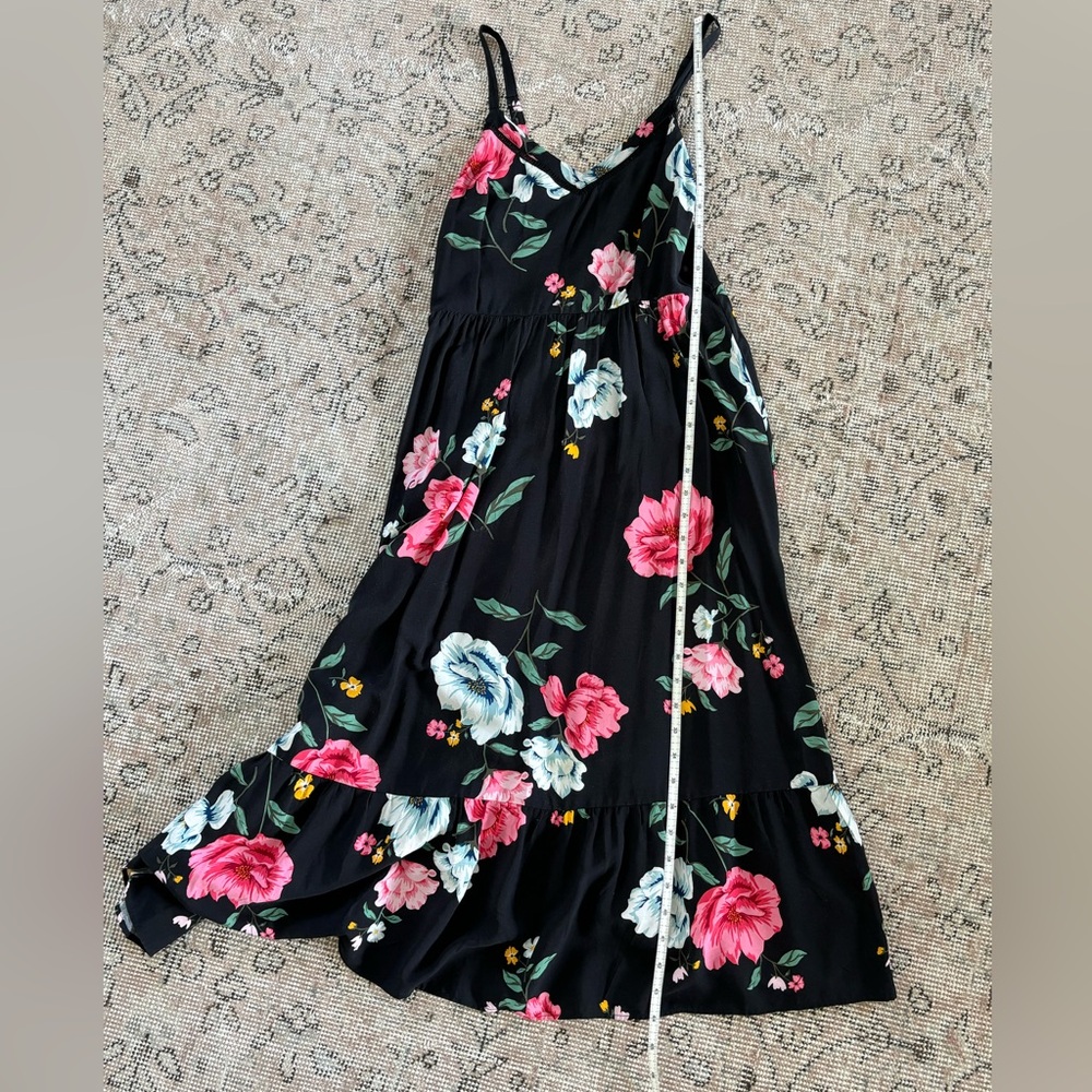 Old Navy maxi cami dress florals XS NWOT - Picture 6 of 7